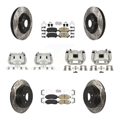 Transit Auto KCD-101717N Disc Brake Kit for 2011-2014 Honda Odyssey - Front and Rear product image