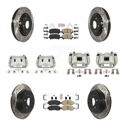 Transit Auto KCD-101718N Disc Brake Kit for 2015-2017 Honda Odyssey - Front and Rear product image