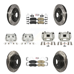 Transit Auto KCD-101721N Disc Brake Kit for 2015-2017 Honda Odyssey - Front and Rear product image