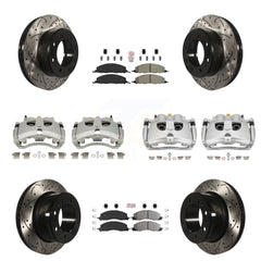 Transit Auto KCD-101722N Disc Brake Kit for 2009-2018 Ram 2500, Ram 3500, Dodge Ram 2500 & more - Front and Rear product image