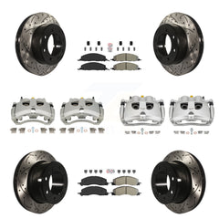 Transit Auto KCD-101724N Disc Brake Kit for 2009-2018 Ram 2500, Ram 3500, Dodge Ram 2500 & more - Front and Rear product image