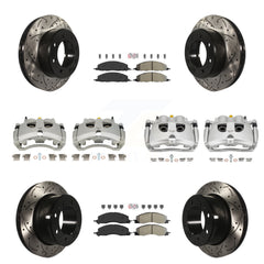 Transit Auto KCD-101725N Disc Brake Kit for 2009-2018 Ram 2500, Ram 3500, Dodge Ram 2500 & more - Front and Rear product image