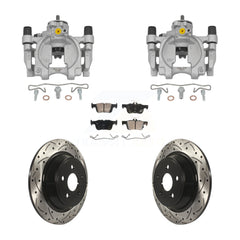 Transit Auto KCD-101730N Disc Brake Kit for 2019-2020 Ford Police Responder Hybrid - Rear product image