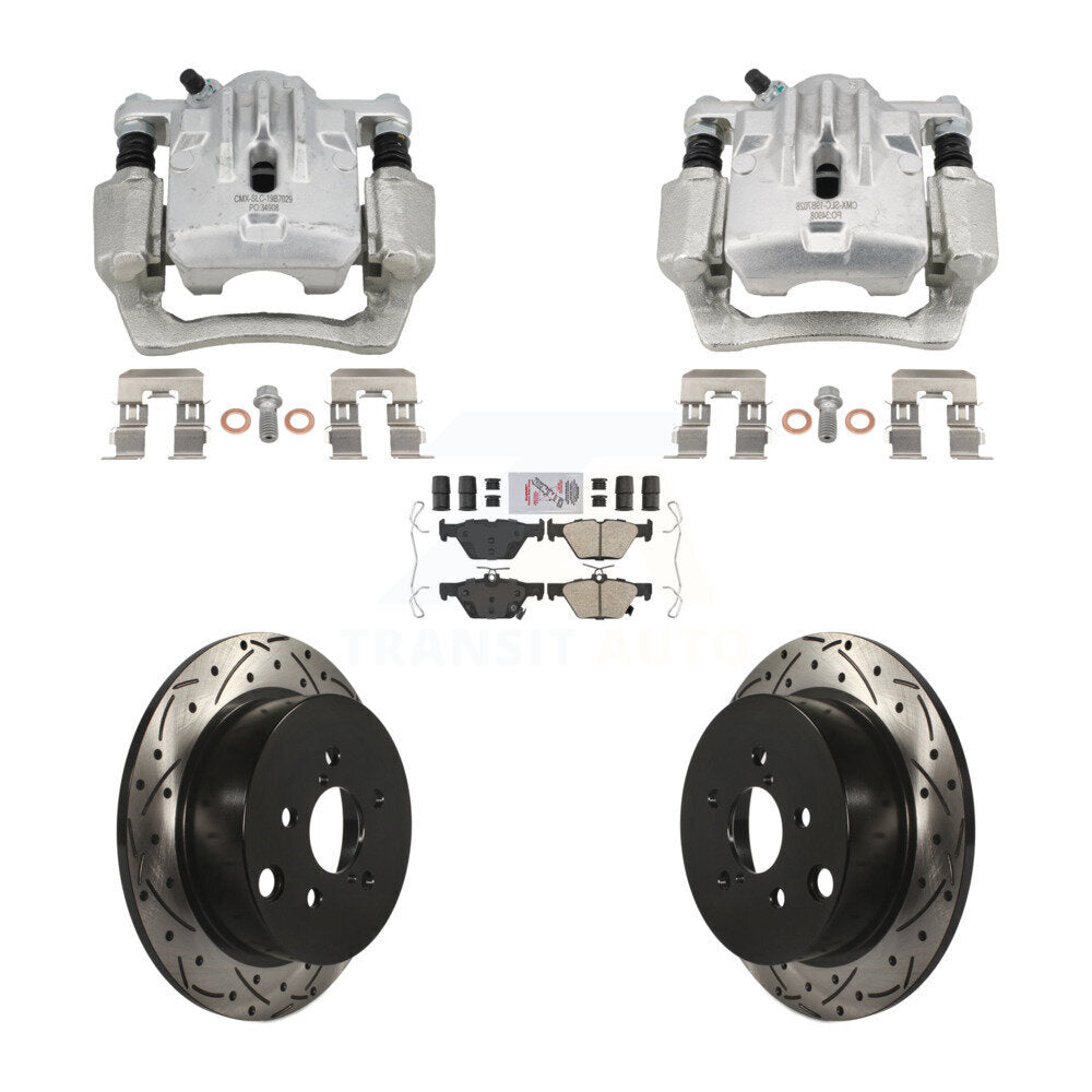Transit Auto KCD-101734N Disc Brake Kit for 2020 Subaru Crosstrek - Rear product image