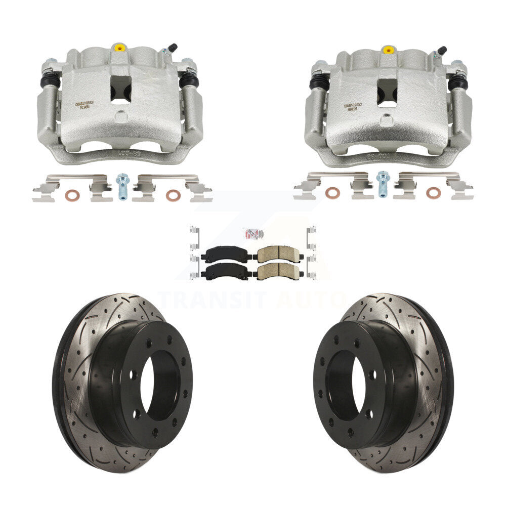 Transit Auto KCD-101744N Disc Brake Kit for 2006 GMC Savana 2500 - Rear product image