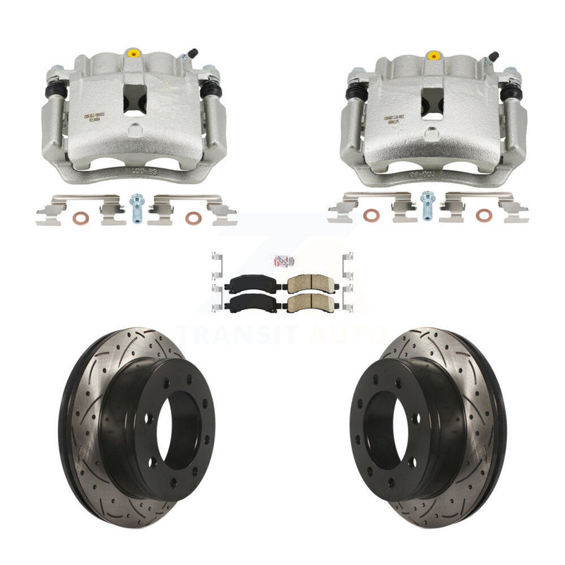 Transit Auto KCD-101744N Disc Brake Kit for 2006 GMC Savana 2500 - Rear product image