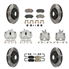 Transit Auto KCD-101747N Disc Brake Kit for 2014-2015 Chevrolet Malibu - Front and Rear product image
