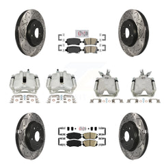 Transit Auto KCD-101748N Disc Brake Kit for 2014-2015 Chevrolet Malibu - Front and Rear product image