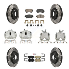 Transit Auto KCD-101749N Disc Brake Kit for 2014-2015 Chevrolet Malibu - Front and Rear product image