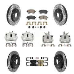 Transit Auto KCD-101751N Disc Brake Kit for 2014-2015 Chevrolet Malibu - Front and Rear product image