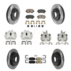 Transit Auto KCD-101753N Disc Brake Kit for 2014-2015 Chevrolet Malibu - Front and Rear product image