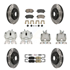 Transit Auto KCD-101755N Disc Brake Kit for 2013 Chevrolet Malibu - Front and Rear product image