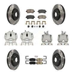 Transit Auto KCD-101757N Disc Brake Kit for 2013 Chevrolet Malibu - Front and Rear product image