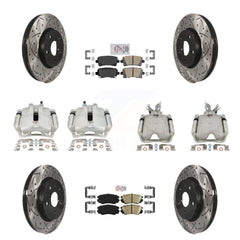 Transit Auto KCD-101758N Disc Brake Kit for 2013 Chevrolet Malibu - Front and Rear product image