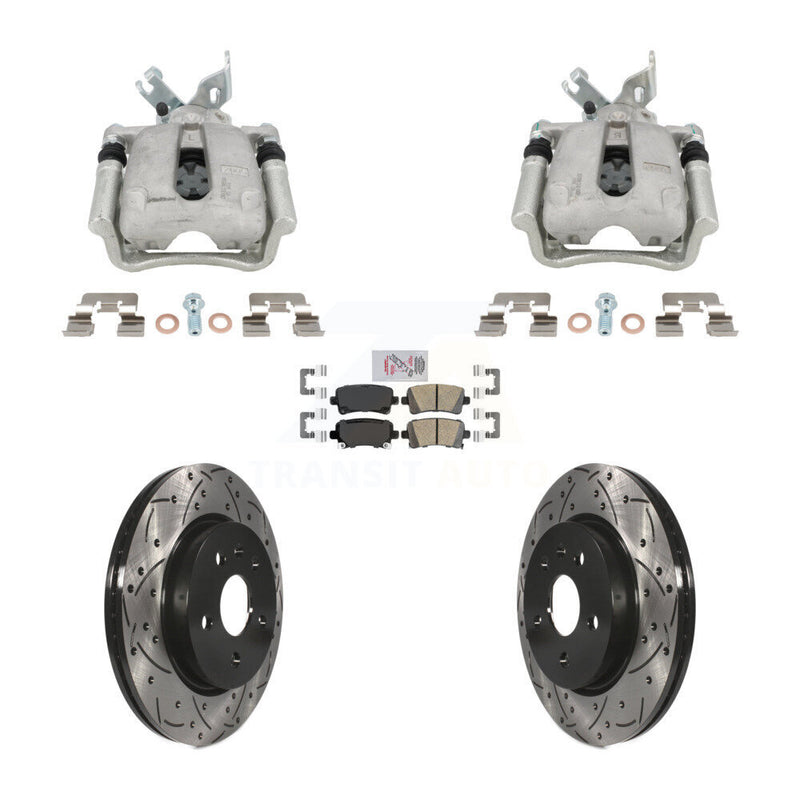 Transit Auto KCD-101763N Disc Brake Kit for 2011-2016 Buick LaCrosse, Buick Regal - Rear product image