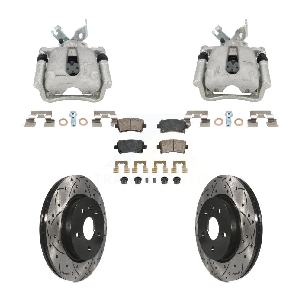 Transit Auto KCD-101764N Disc Brake Kit for 2011-2016 Buick LaCrosse, Buick Regal - Rear product image