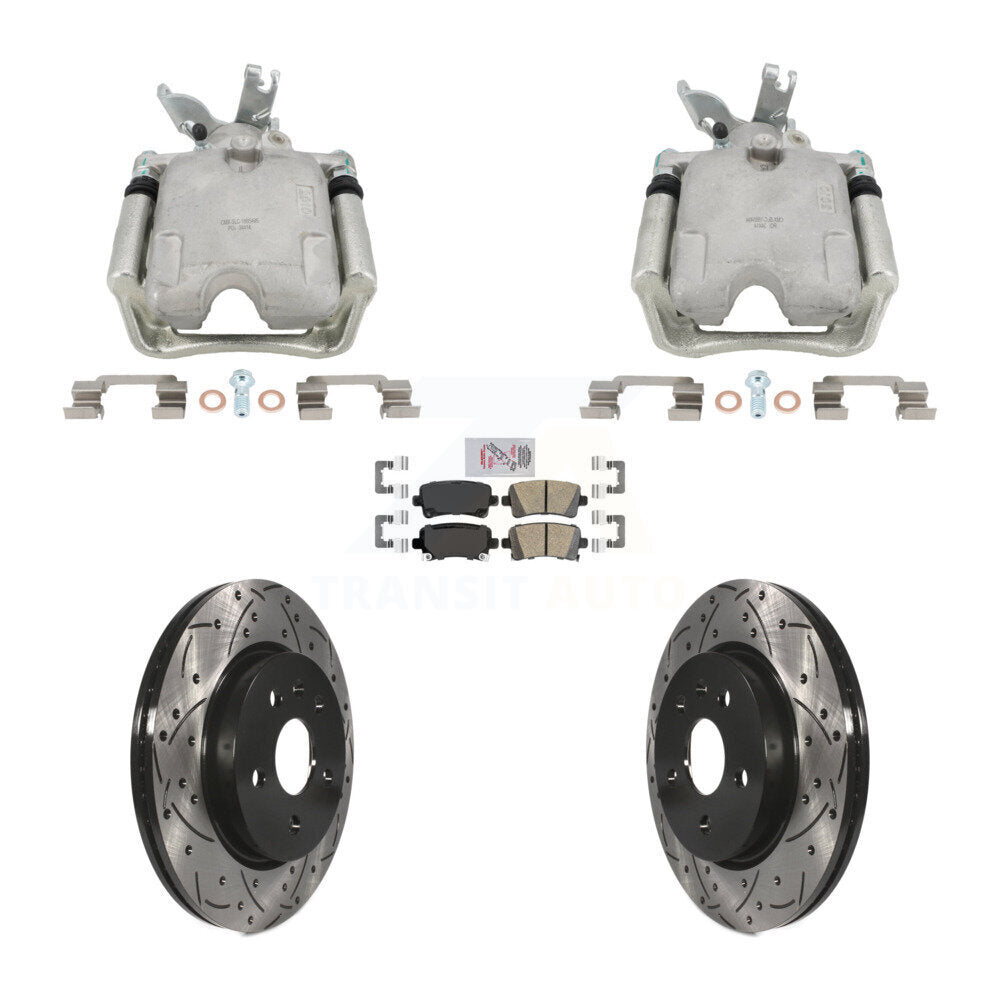 Transit Auto KCD-101771N Disc Brake Kit for 2014-2015 Chevrolet Malibu - Rear product image