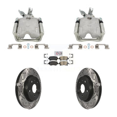 Transit Auto KCD-101771N Disc Brake Kit for 2014-2015 Chevrolet Malibu - Rear product image