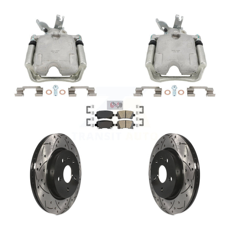 Transit Auto KCD-101771N Disc Brake Kit for 2014-2015 Chevrolet Malibu - Rear product image