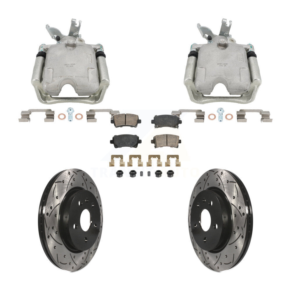 Transit Auto KCD-101772N Disc Brake Kit for 2014-2015 Chevrolet Malibu - Rear product image