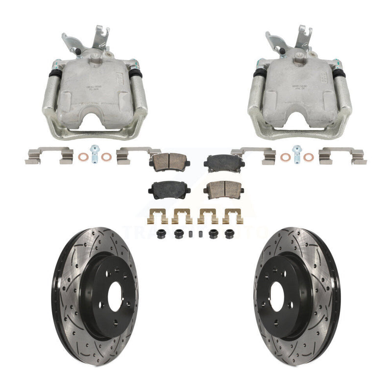 Transit Auto KCD-101772N Disc Brake Kit for 2014-2015 Chevrolet Malibu - Rear product image