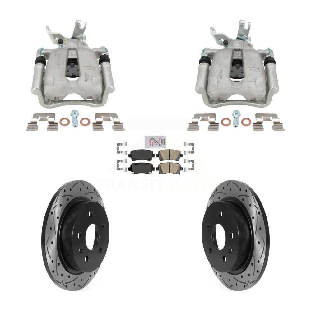 Transit Auto KCD-101773N Disc Brake Kit for 2014-2015 Chevrolet Malibu - Rear product image