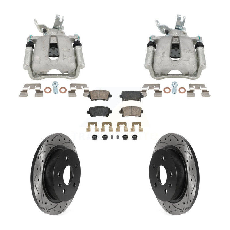 Transit Auto KCD-101774N Disc Brake Kit for 2014-2015 Chevrolet Malibu - Rear product image