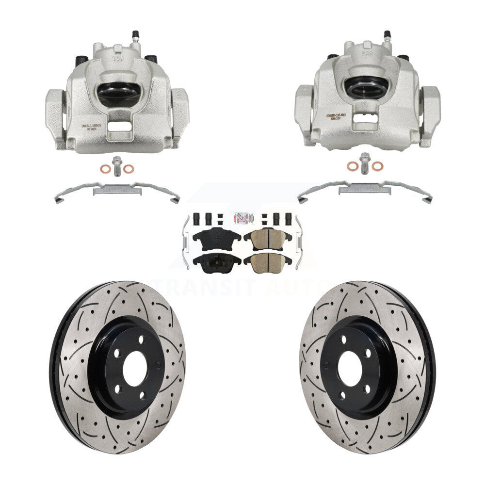 Transit Auto KCD-101777N Disc Brake Kit for 2017-2020 Lincoln MKZ - Front product image
