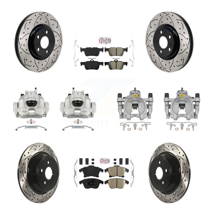 Transit Auto KCD-101783N Disc Brake Kit for 2017-2020 Lincoln MKZ - Front and Rear product image
