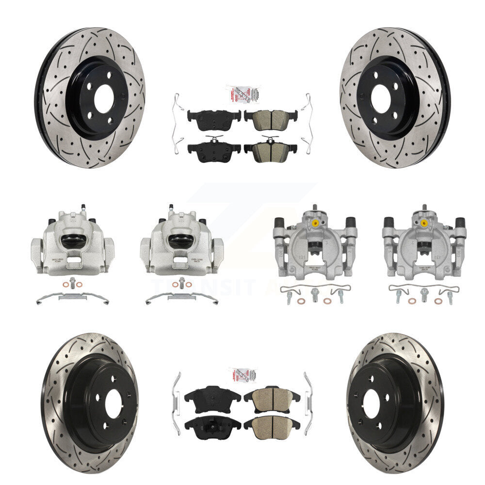 Transit Auto KCD-101785N Disc Brake Kit for 2017-2020 Lincoln MKZ - Front and Rear product image