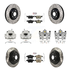 Transit Auto KCD-101785N Disc Brake Kit for 2017-2020 Lincoln MKZ - Front and Rear product image