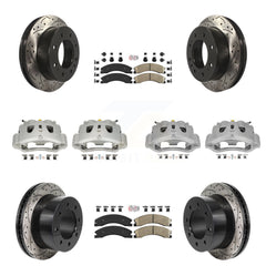 Transit Auto KCD-101788N Disc Brake Kit for 2011-2019 Chevrolet Silverado 3500 HD, GMC Sierra 3500 HD - Front and Rear product image