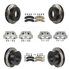 Transit Auto KCD-101790N Disc Brake Kit for 2011-2019 Chevrolet Silverado 3500 HD, GMC Sierra 3500 HD - Front and Rear product image