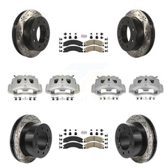 Transit Auto KCD-101791N Disc Brake Kit for 2011-2019 Chevrolet Silverado 3500 HD, GMC Sierra 3500 HD - Front and Rear product image
