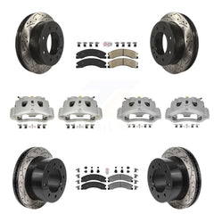 Transit Auto KCD-101793N Disc Brake Kit for 2011-2019 Chevrolet Silverado 3500 HD, GMC Sierra 3500 HD - Front and Rear product image