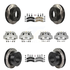 Transit Auto KCD-101794N Disc Brake Kit for 2011-2019 Chevrolet Silverado 3500 HD, GMC Sierra 3500 HD - Front and Rear product image