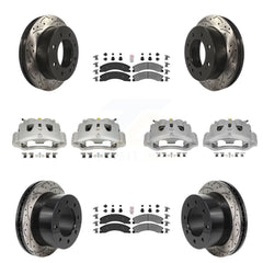 Transit Auto KCD-101795N Disc Brake Kit for 2011-2019 Chevrolet Silverado 3500 HD, GMC Sierra 3500 HD - Front and Rear product image