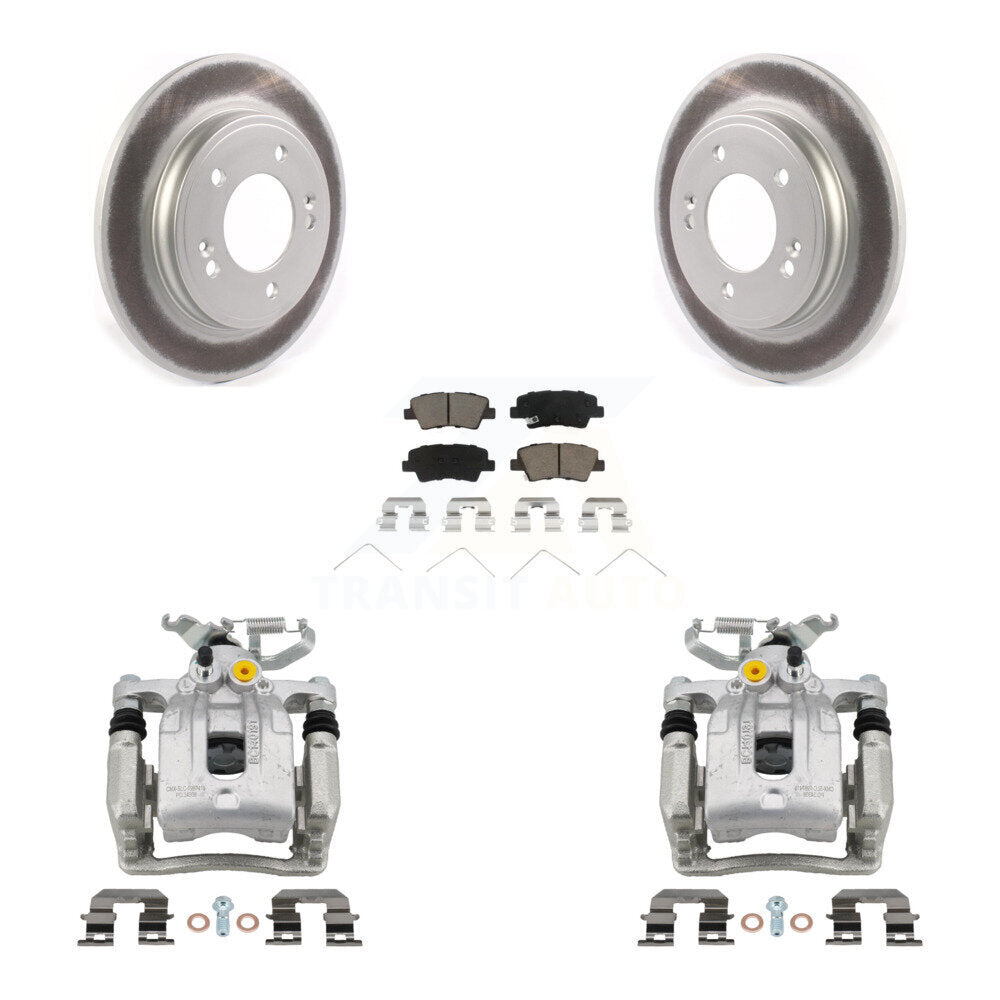 Transit Auto KCG-100001C Disc Brake Kit for 2017-2022 Kia Niro, Hyundai Elantra, Hyundai Ioniq - Rear product image