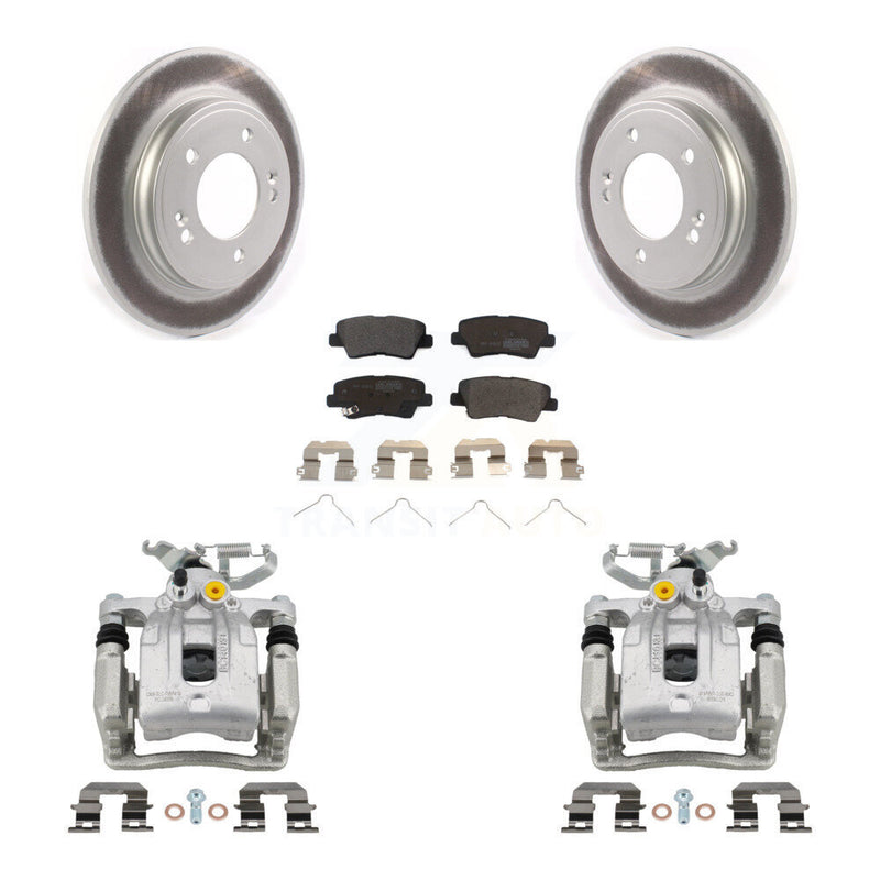 Transit Auto KCG-100001P Disc Brake Kit for 2017-2022 Kia Niro, Hyundai Elantra, Hyundai Ioniq - Rear product image
