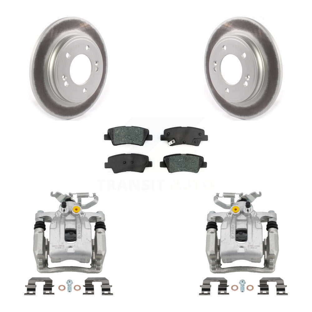 Transit Auto KCG-100001S Disc Brake Kit for 2017-2022 Kia Niro, Hyundai Elantra, Hyundai Ioniq - Rear product image