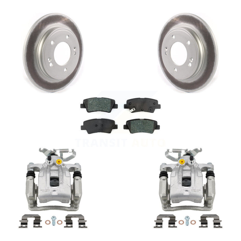 Transit Auto KCG-100001S Disc Brake Kit for 2017-2022 Kia Niro, Hyundai Elantra, Hyundai Ioniq - Rear product image