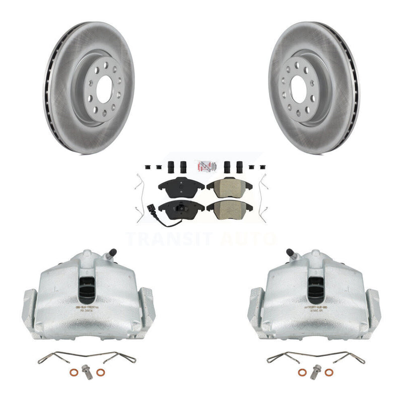 Transit Auto KCG-100002N Disc Brake Kit for 2005-2018 Volkswagen Beetle, Volkswagen Jetta, Volkswagen GTI & more - Front product image