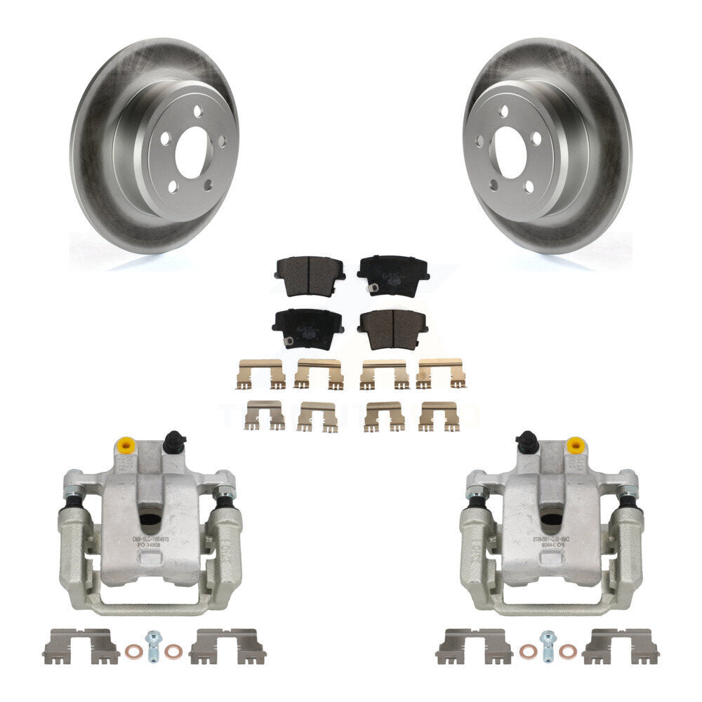 Transit Auto KCG-100002T Disc Brake Kit for 2005-2020 Dodge Charger, Chrysler 300, Dodge Challenger & more - Rear product image