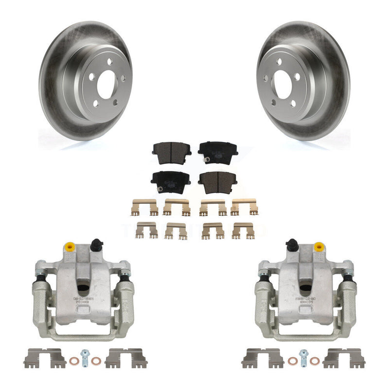 Transit Auto KCG-100002T Disc Brake Kit for 2005-2020 Dodge Charger, Chrysler 300, Dodge Challenger & more - Rear product image