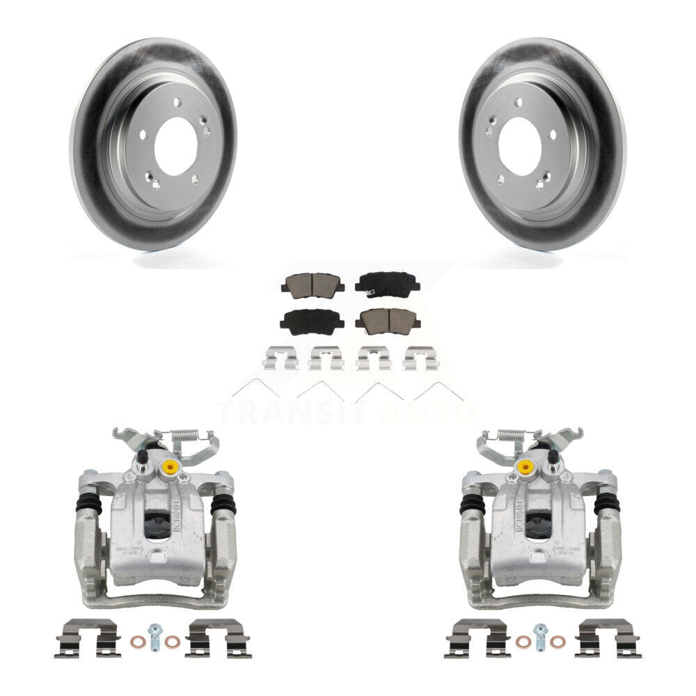 Transit Auto KCG-100003C Disc Brake Kit for 2017-2019 Kia Niro, Hyundai Ioniq - Rear product image