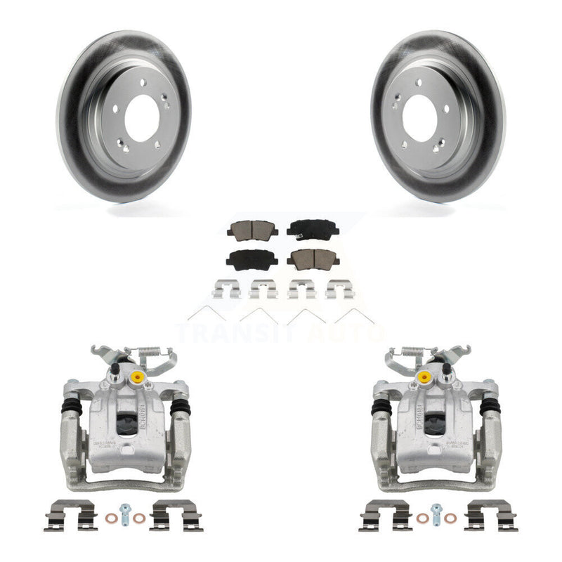 Transit Auto KCG-100003C Disc Brake Kit for 2017-2019 Kia Niro, Hyundai Ioniq - Rear product image