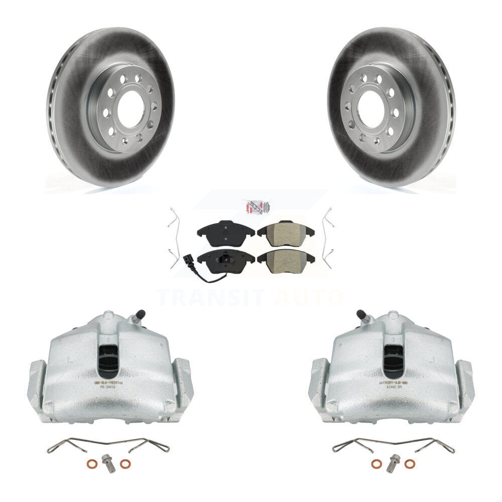 Transit Auto KCG-100003N Disc Brake Kit for 2006-2016 Volkswagen Jetta, Volkswagen Beetle, Volkswagen Golf & more - Front product image