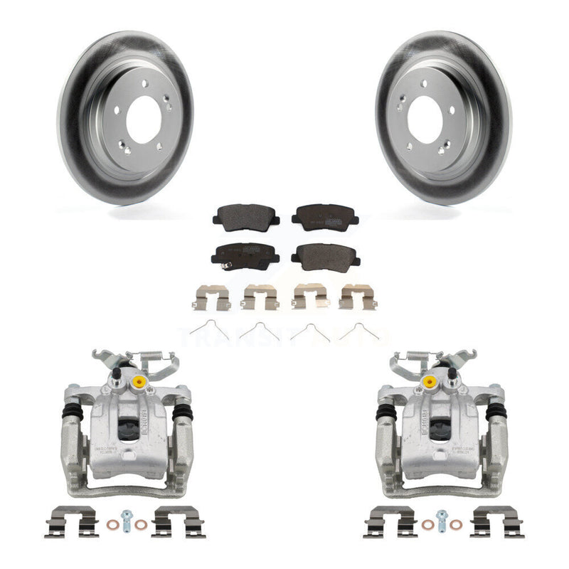 Transit Auto KCG-100003P Disc Brake Kit for 2017-2019 Kia Niro, Hyundai Ioniq - Rear product image