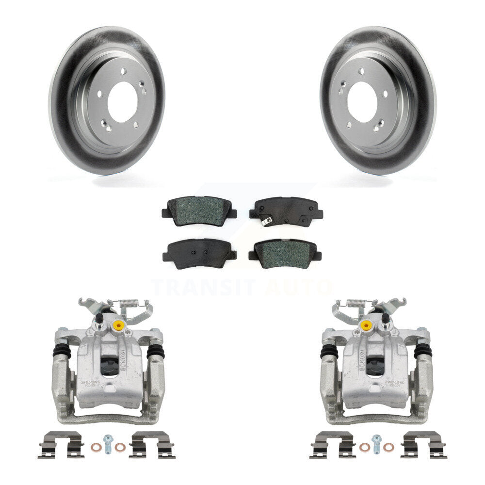 Transit Auto KCG-100003S Disc Brake Kit for 2017-2019 Kia Niro, Hyundai Ioniq - Rear product image