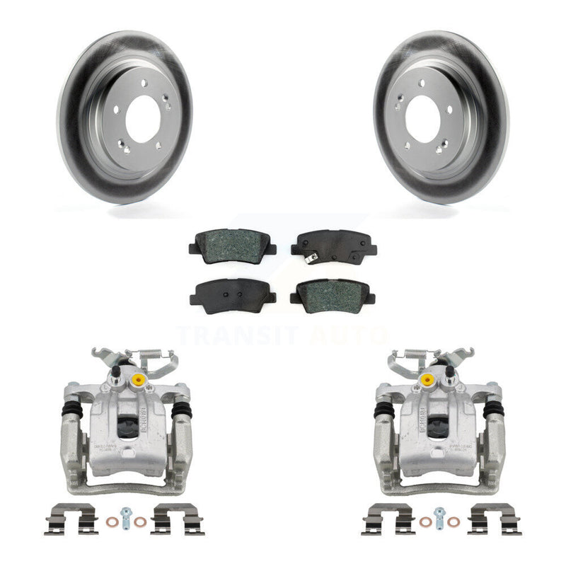 Transit Auto KCG-100003S Disc Brake Kit for 2017-2019 Kia Niro, Hyundai Ioniq - Rear product image